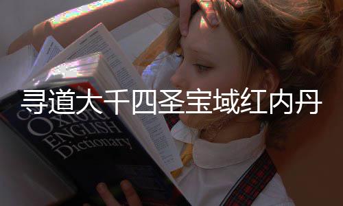略南攻大千丹获宝域寻道取指红内四圣